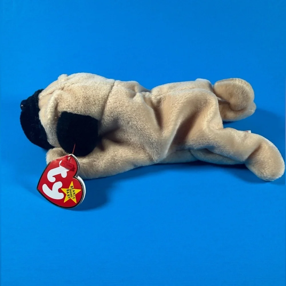 Vintage Ty Beanie Baby Pugsly